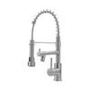 KÜCHENARMATUR Ausziehbar Brausekopf Topffüller Einhandgriff Gebürstetes Nickel - Nickelfarben, Metall (25.5/43/5cm) - Livingandhome