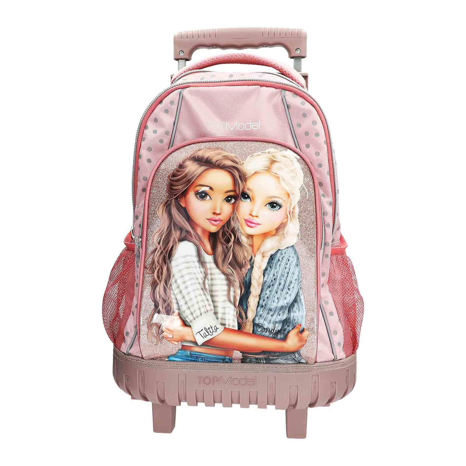 SCHULRUCKSACK TROLLEY MY BFF TOPModel rosa 23 x 34 x 54 cm - Rosa, Textil (34/23cm) - Depesche Germany