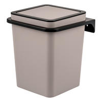 KOSMETIKEIMER SAVONA 5 Liter, beige - Taupe, Kunststoff (18/25/18cm) - bremermann