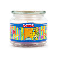 HARIBO™ Duftkerze - Lila, Naturmaterialien/Glas (9.5cm)