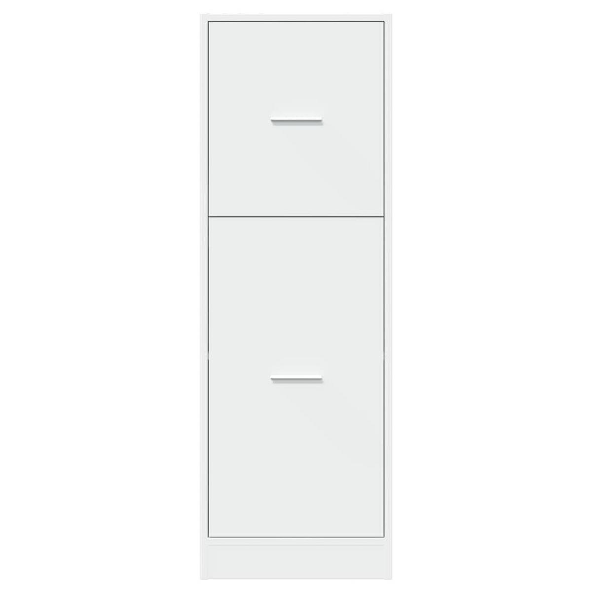 APOTHEKERSCHRANK Weiss 40/41/118 Cm Holzwerkstoff - Weiß, Holzwerkstoff (41/118/40cm) - vidaXL