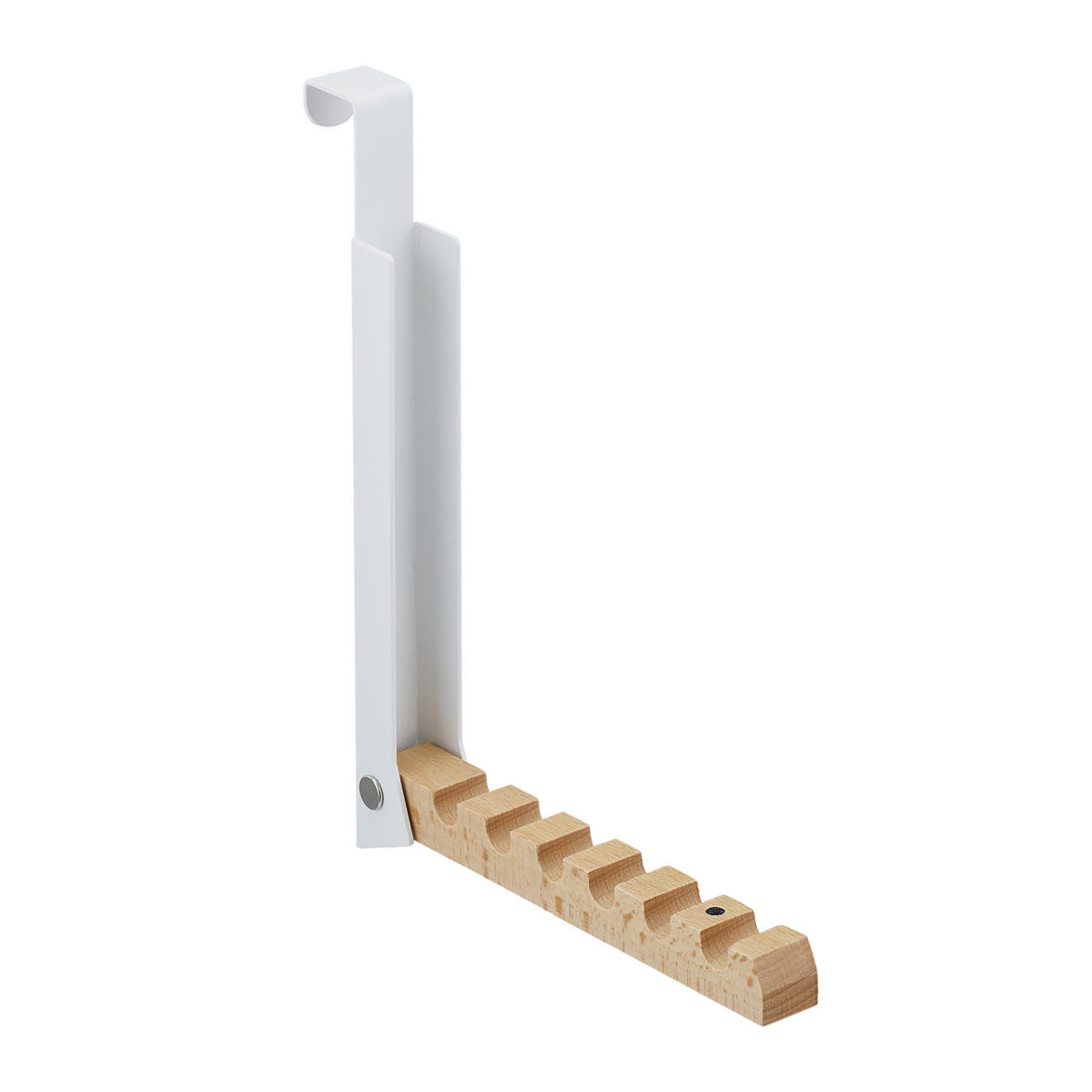 TÜRGARDEROBE klappbar - Multicolor, Holz/Metall (2.5/21/18cm) - Relaxdays