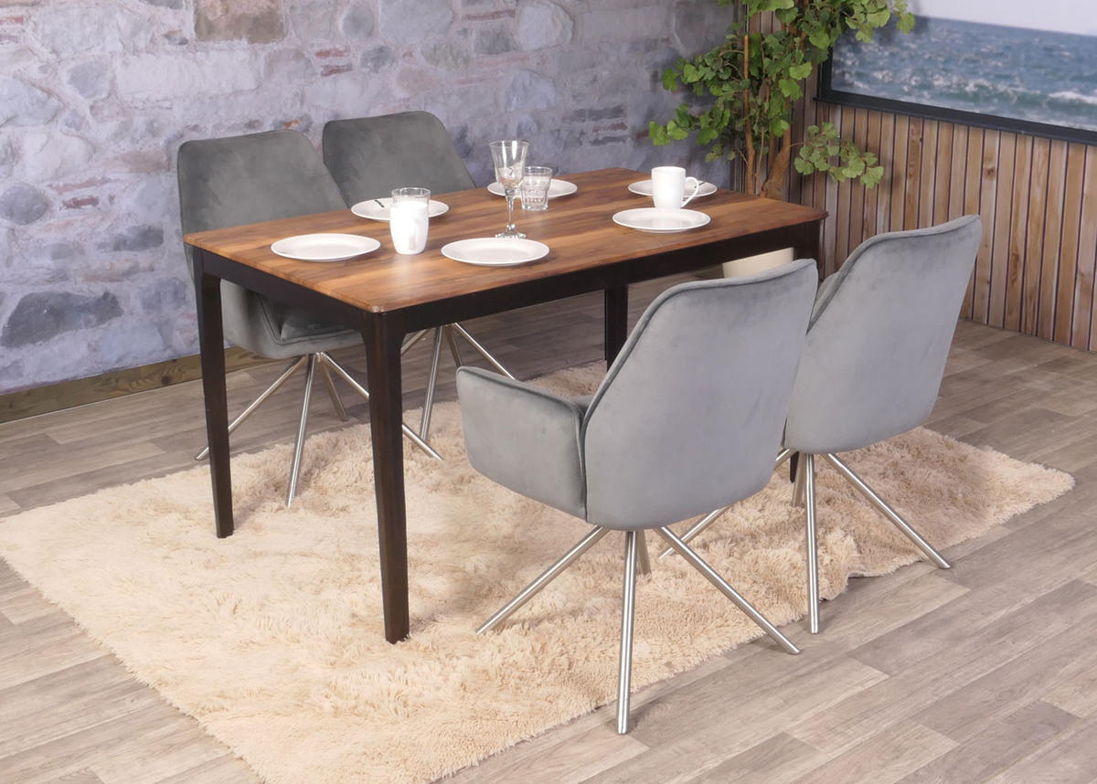 ESSTISCH rechteckig Braun - Braun, Holz (80/135/76cm) - MCW