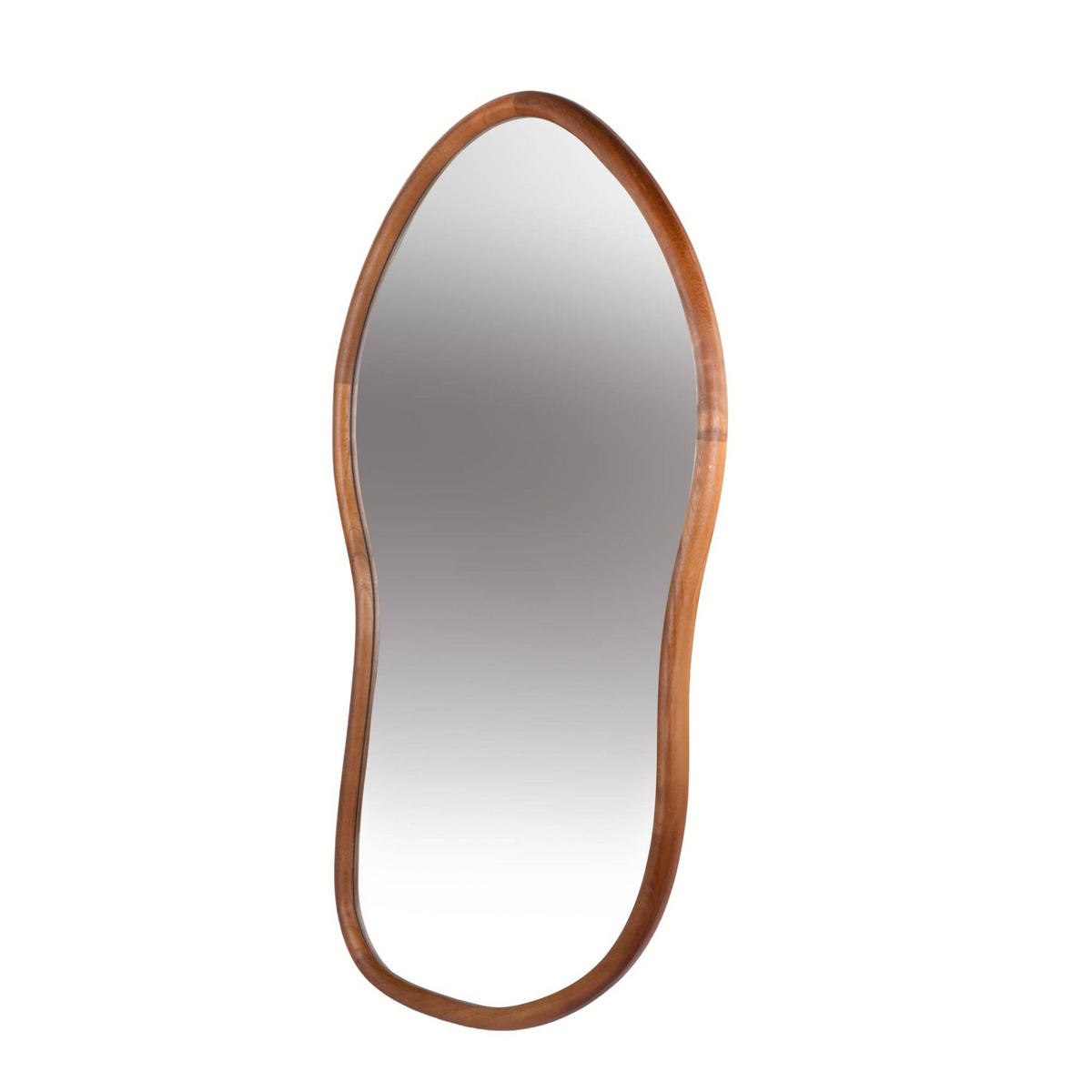 HÄNGESPIEGEL Rahmen aus Paulownienholz Olm 44,5/1,5/75 cm - Goldfarben, Holz (1.5/75/44.5cm) - Atmosphera Createur d´interieur