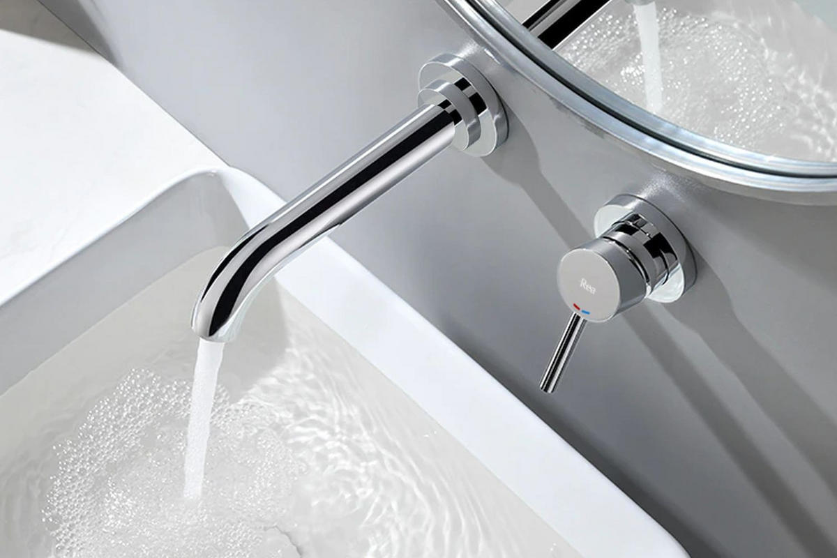 UNTERPUTZ Armatur Rea Lungo Long Chrom +ibox - Chromfarben, Metall (20/11/20cm) - REA