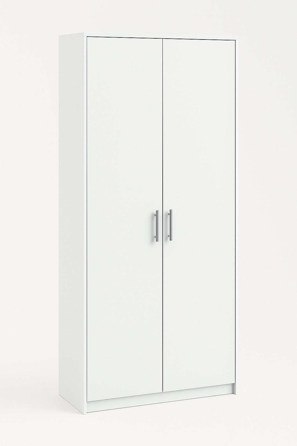 MEHRZWECKSCHRANK R002 weiss - Weiß, Holzwerkstoff (74/180/35cm) - roe furniture