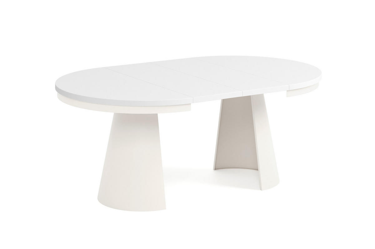 ESSTISCH CALMA Bis - Kaschmir/Beige, Holzwerkstoff/Metall (120/120/76cm) - Meblini