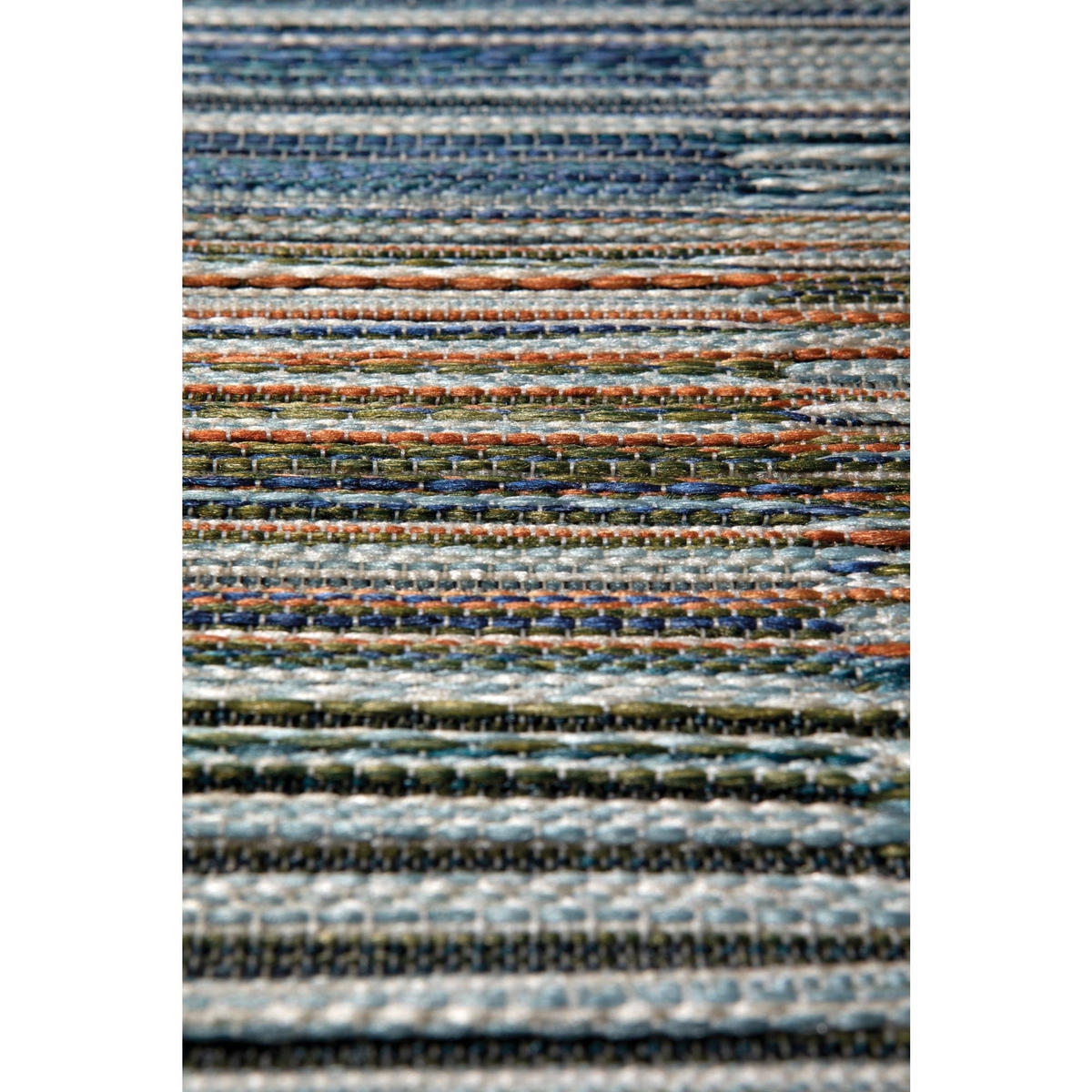 OUTDOOR-TEPPICH Bianca lagunenblau 200 x 290 x 1 cm - Türkis, Textil (200/290cm) - Vivaraise