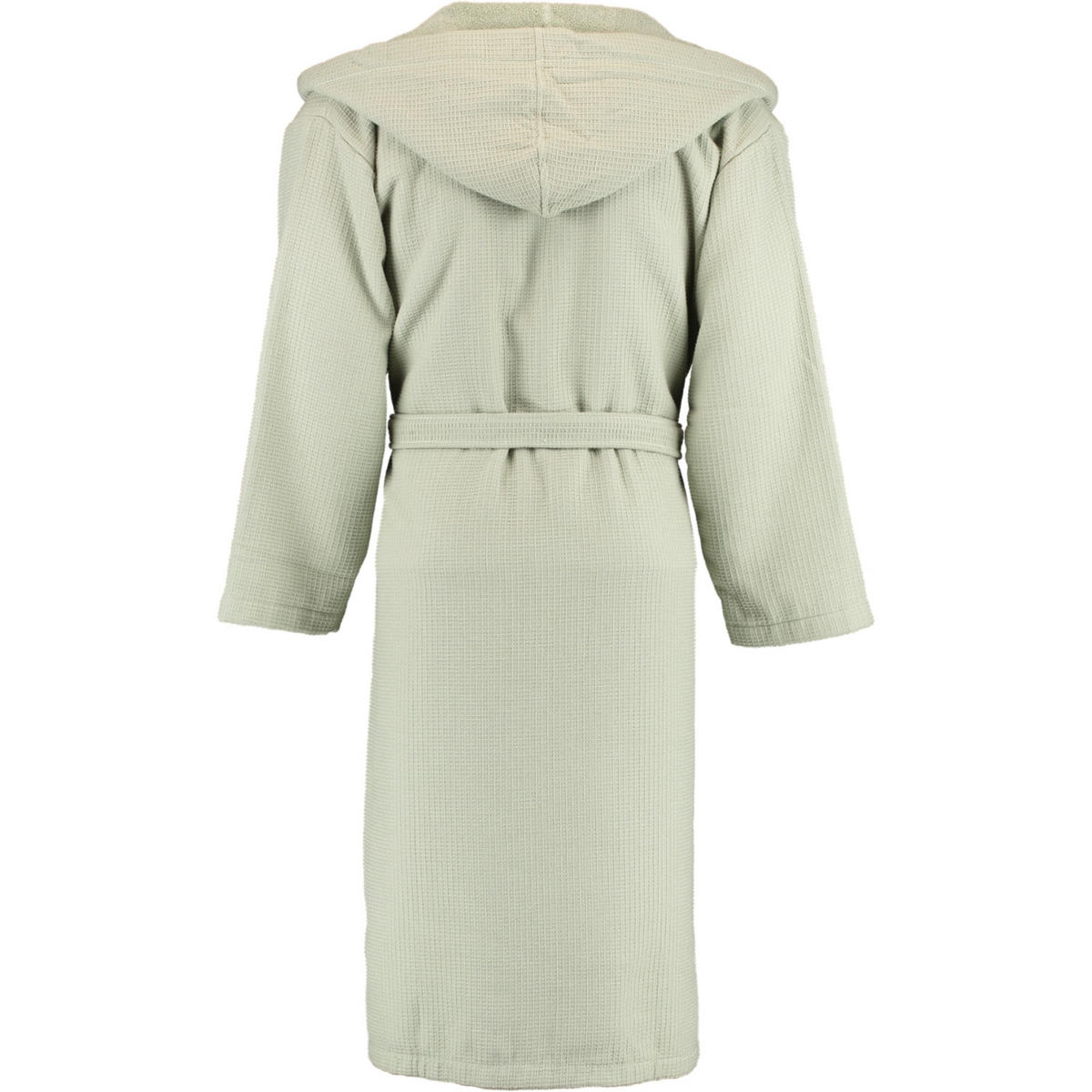 BADEMANTEL UNISEX KAPUZE FACE & BODY JADE - 90 - Grün, Textil (Snull) - Rhomtuft