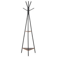 GARDEROBENSTÄNDER Schwarz 1 Stück - Schwarz, Metall (325/182/455cm) - GiPP