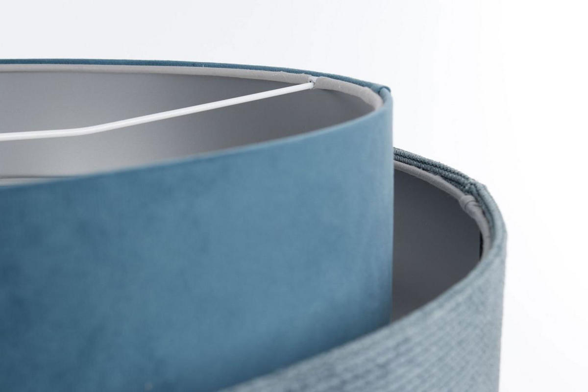 HÄNGELEUCHTE Blau 60/25 cm - Blau, Kunststoff (60/1/25cm) - ONZENO