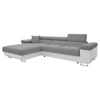 ECKSOFA Torezio Mini, Seite: Links - Graphitfarben, Holz/Textil (280/170cm) - MIRJAN24