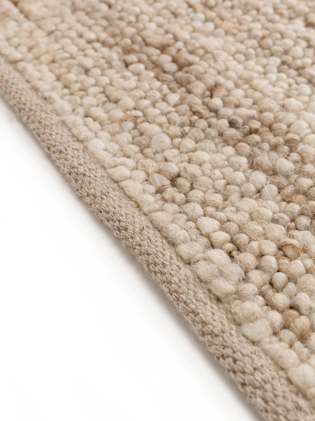 WOLLTEPPICH Finn Beige 200x300 cm - Beige, Textil (200/300cm) - benuta Pure