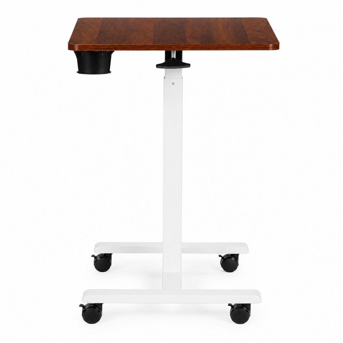 SCHREIBTISCH MILO Holzoptik - Weiß - Weiß/Braun, Holzwerkstoff (48/71/71.5cm) - Mat-Haus