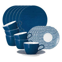 KAFFEESERVICE Life Fashion Classic Blue 18er Set - Blau, Keramik (1/1/1cm) - Seltmann Weiden