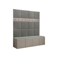 GARDEROBEN-SET Orion V - Kaschmir/Grau, Holzwerkstoff/Kunststoff (168/186/46cm) - MIRJAN24