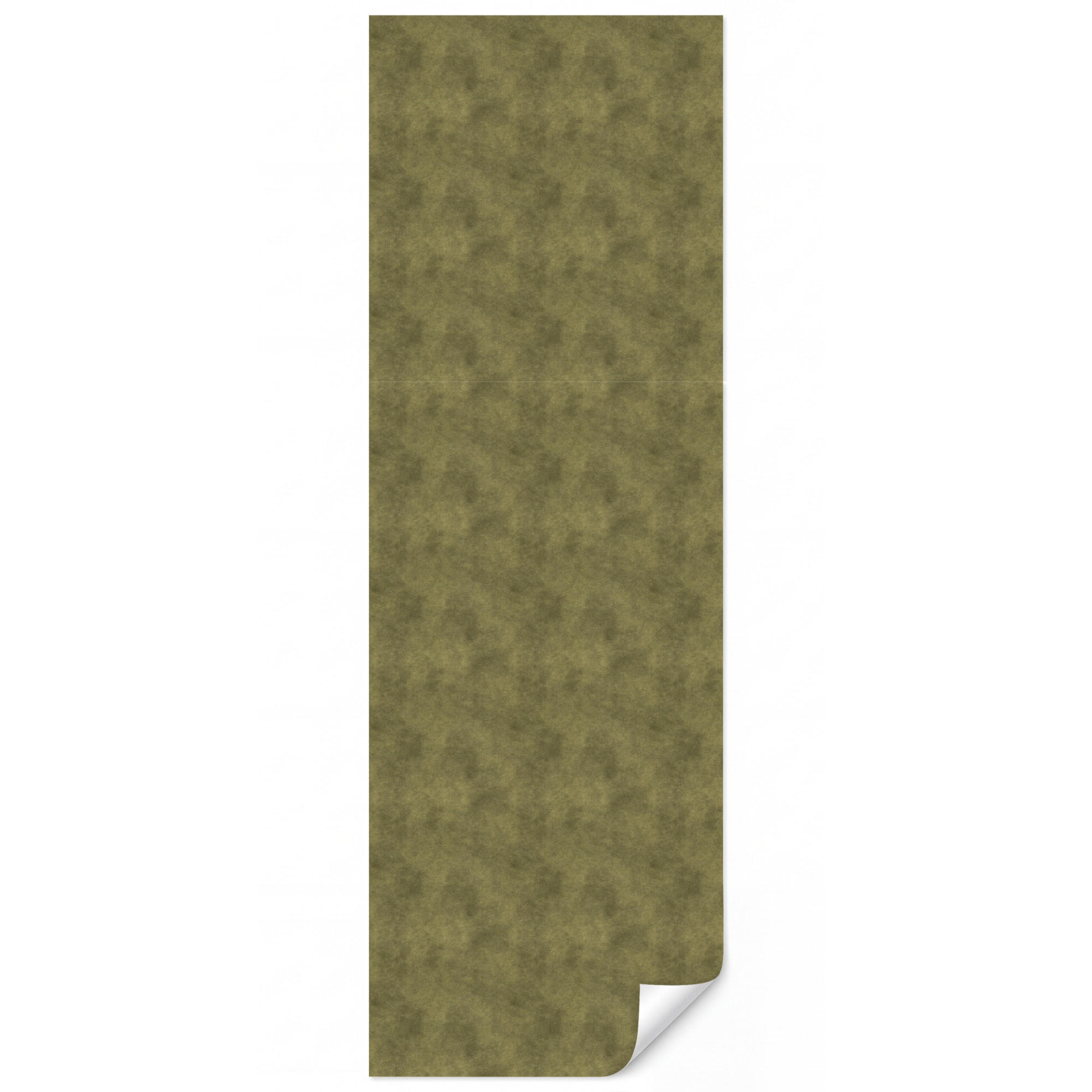 OnlyWow Tapete Olivgrün 100x300 cm