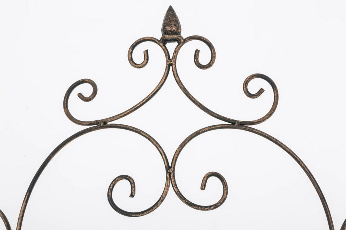 RANKGITTER Lavan bronze - Braun, Metall (52.5/200/23cm) - TPFLiving