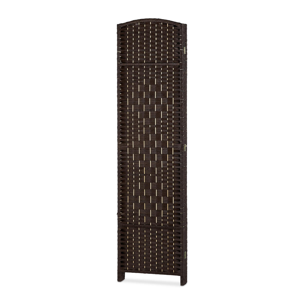 PARAVENT - Braun, Holz/Papier (160/170/2cm) - Relaxdays