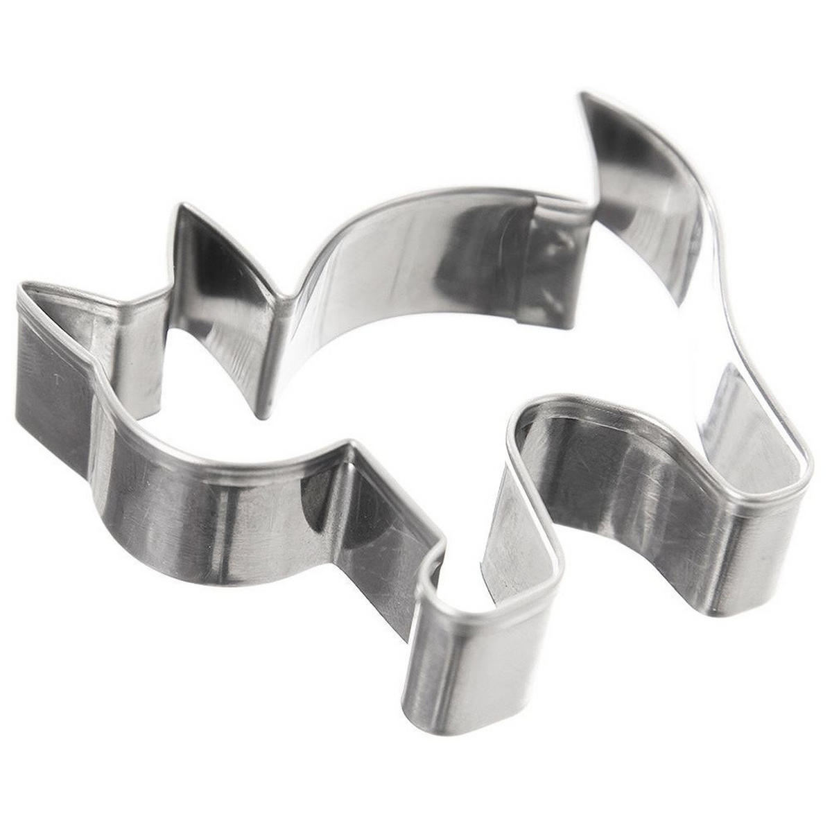 AUSSTECHFORM Kätzchen 6,5 cm Silber - Silberfarben, Metall (5/1.5/6.5cm) - Orion 
