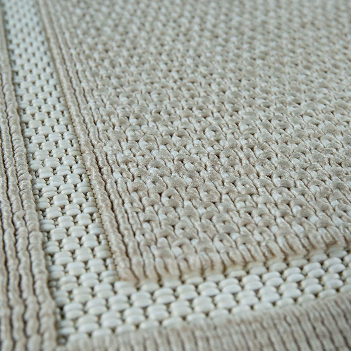 OUTDOOR-TEPPICH BRUGGE 225 BEIGE 80X150 - Beige, Kunststoff (80/150cm) - Paco Home