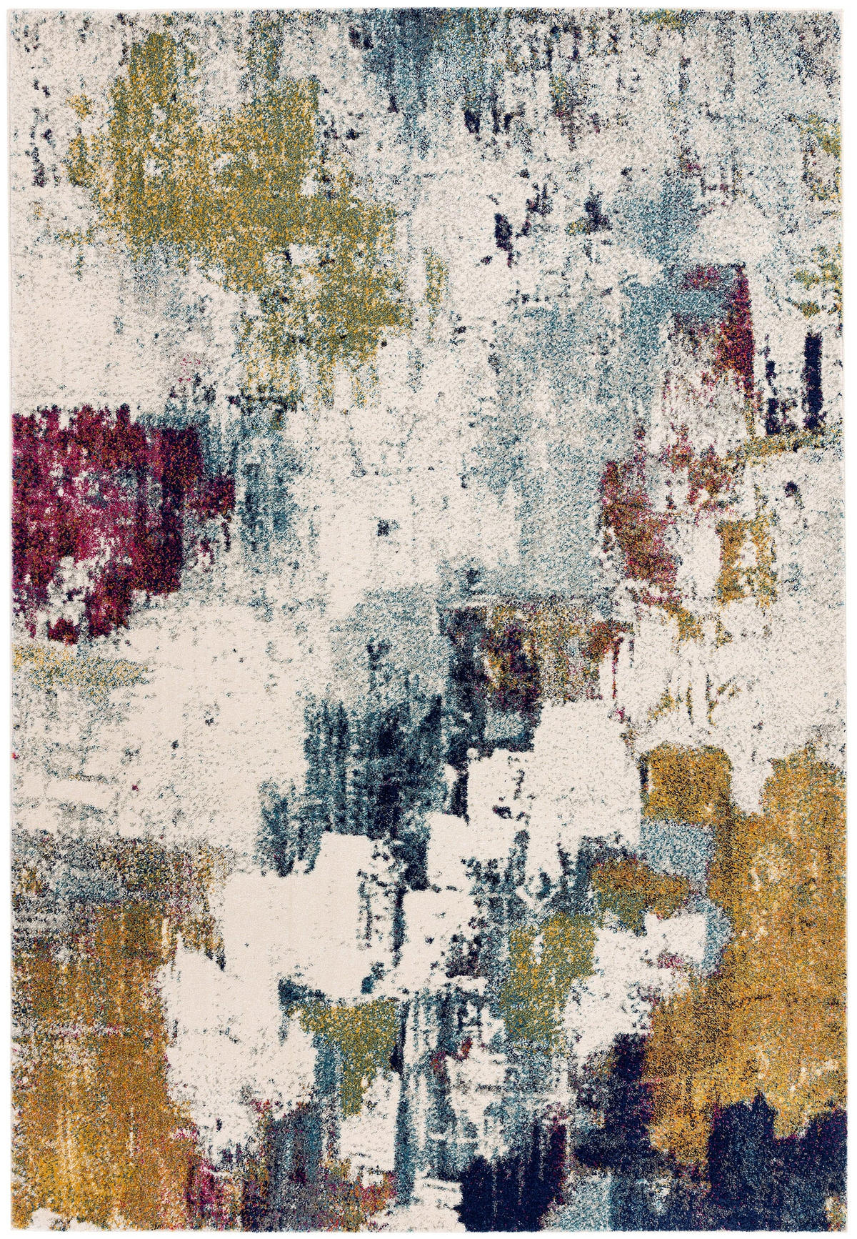 TEPPICH Kunstfaser kurzflor abstrakt bunt LODI-Padana, 160x230 cm - Multicolor, Textil (160/230cm) - KADIMA DESIGN