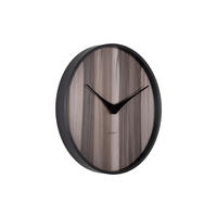 WANDUHR Wood Melange Ø40 cm - Braun, Holz (40/40/4.5cm) - Karlsson