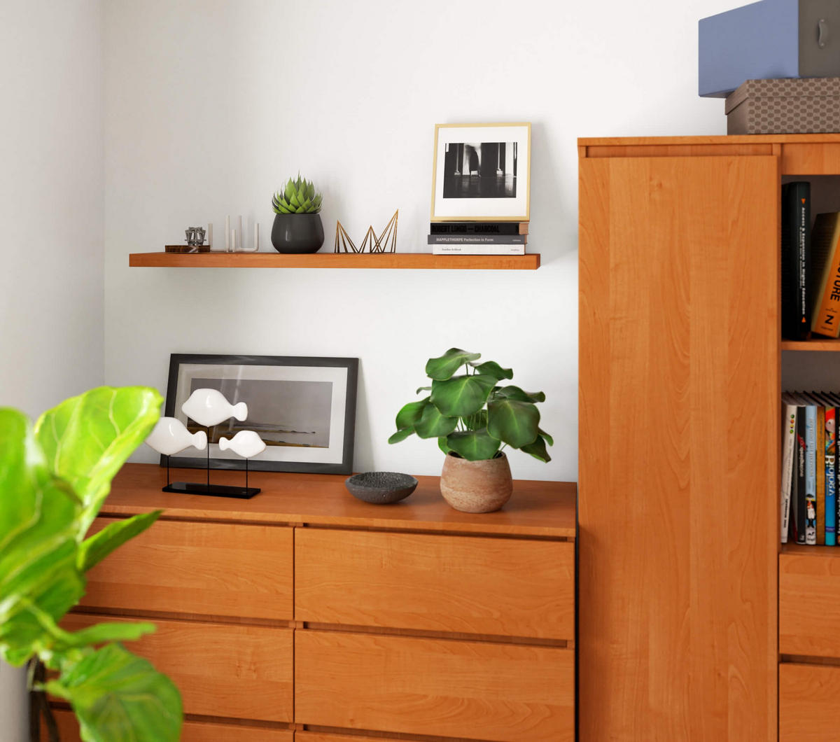 WANDREGAL Erlefarben 3/100/20 - Erlefarben, Holzwerkstoff (100/3/20cm) - RAUMHIRSCH FURNITURE