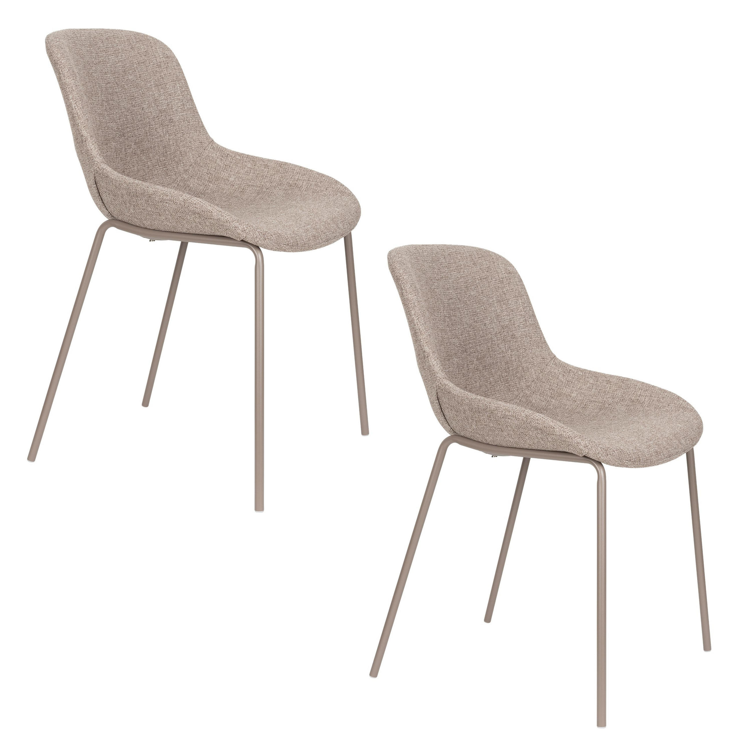 Housecraft Living Esszimmerstühle Braun 49.5x81.5x56 cm
