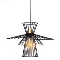 LED HÄNGELEUCHTE Metalldraht Schwarz - Schwarz, Metall (45/45/150cm) - Nowa