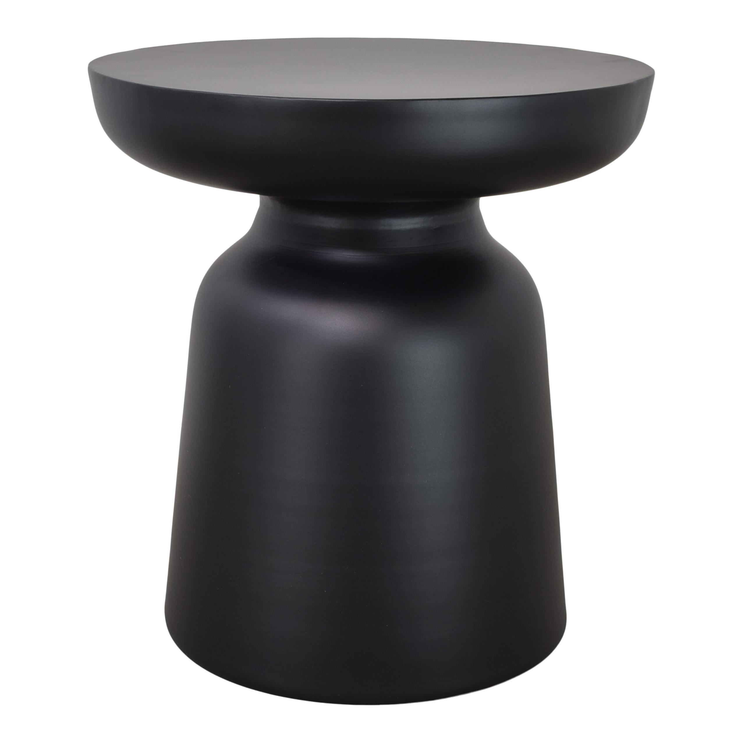 BEISTELLTISCH Irmo - Schwarz, Metall (40/40/43cm) - LOFT42