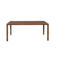 ESSTISCH Storm 180x90 cm Braun - Braun, Holzwerkstoff (180/90/75cm) - Zuiver