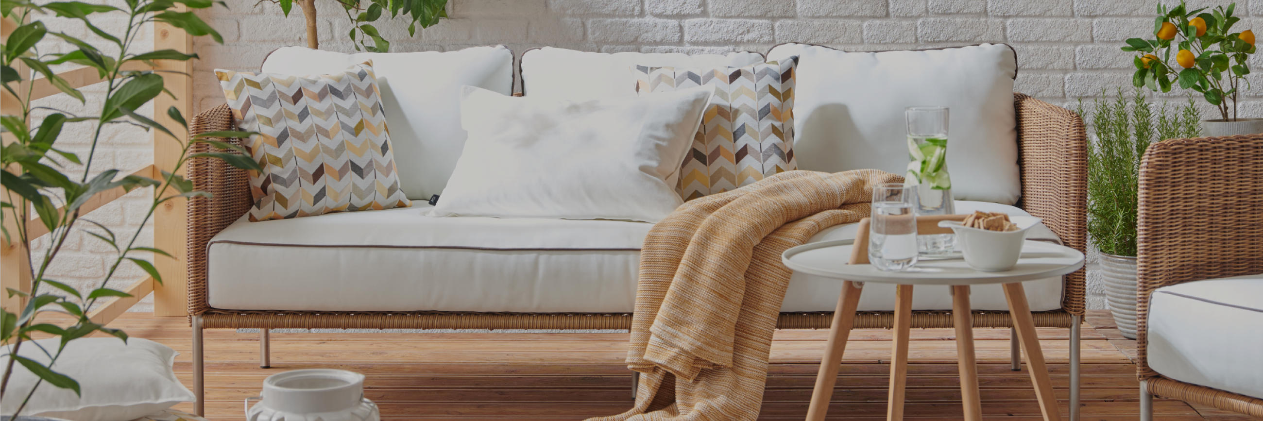 Balkon sofa