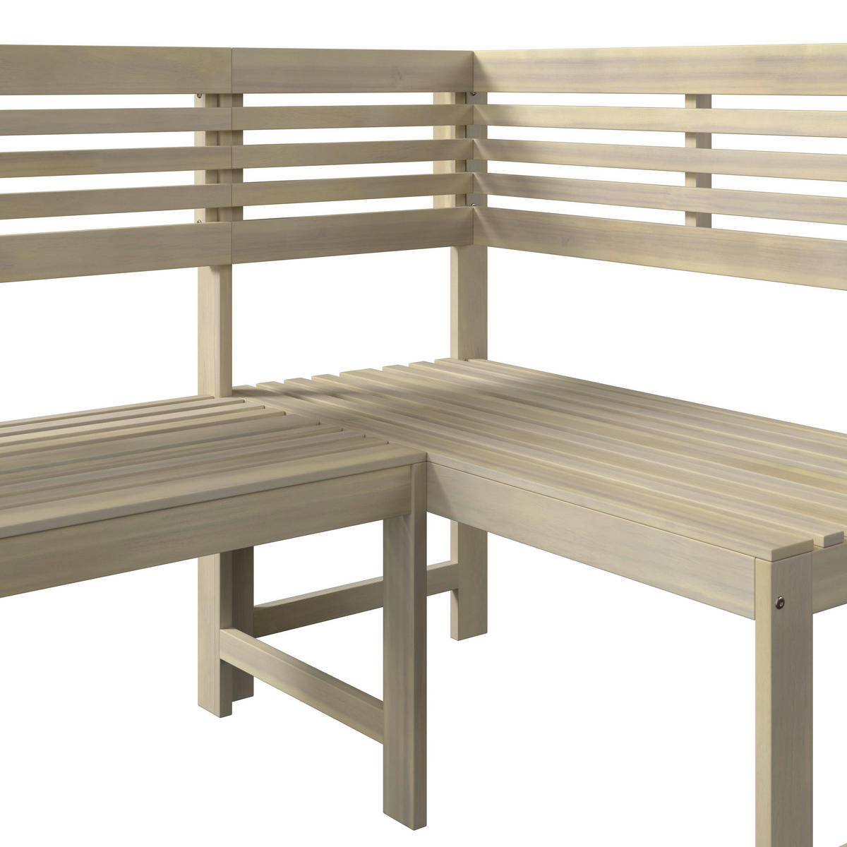 GARTENSET Karo Akaziefarben, 3-teilig - Akaziefarben, Holz - Mömax