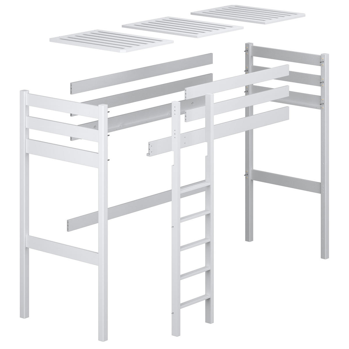 HOCHBETT N05 Grau 120/190 - Grau, Naturmaterialien/Holz (120/190cm) - N-Wood