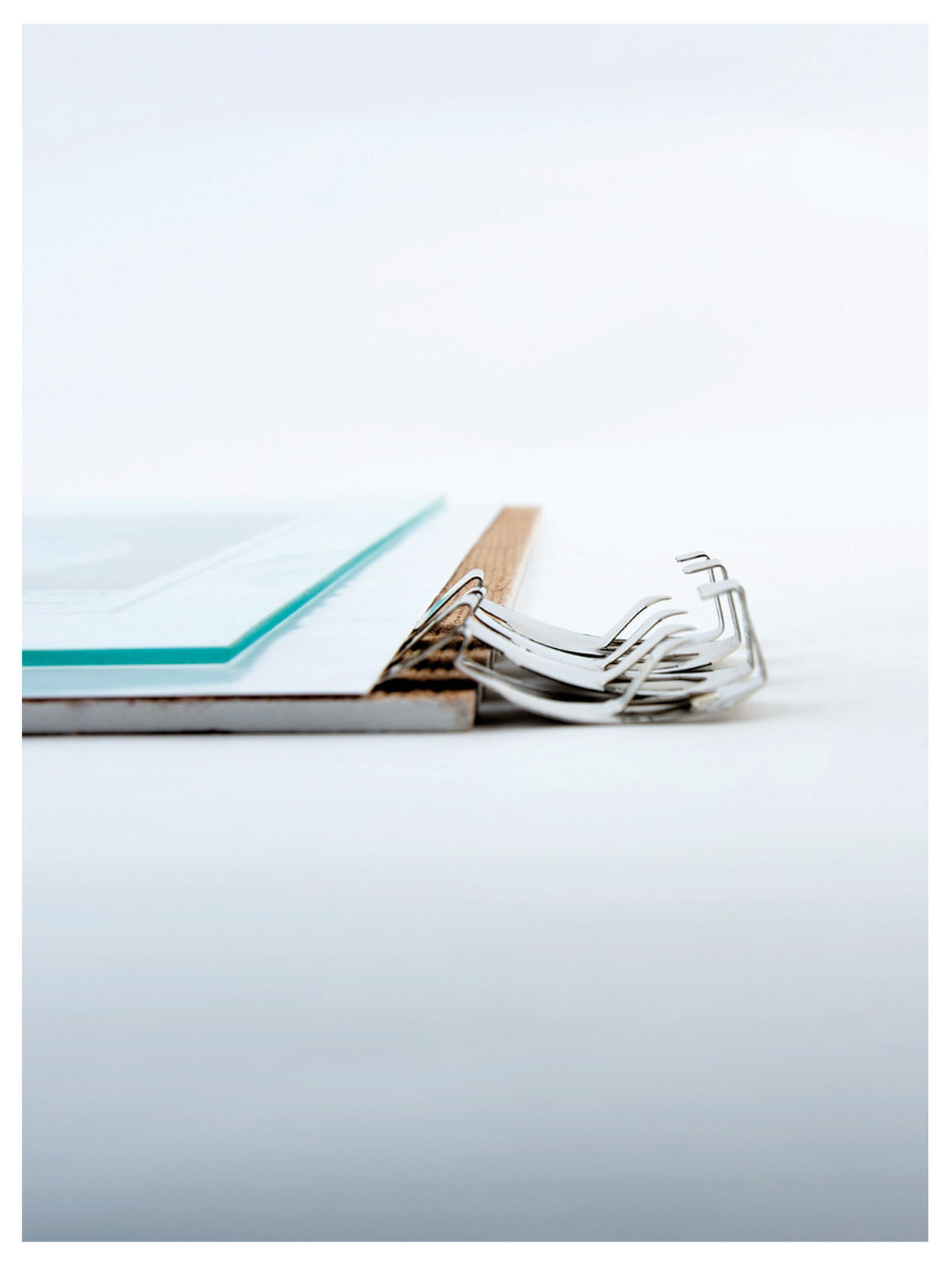 BILDERRAHMEN Rahmenlose Bildhalter 40x50 cm, ANTIREF - Transparent, Glas (40/50/1cm) - walther design