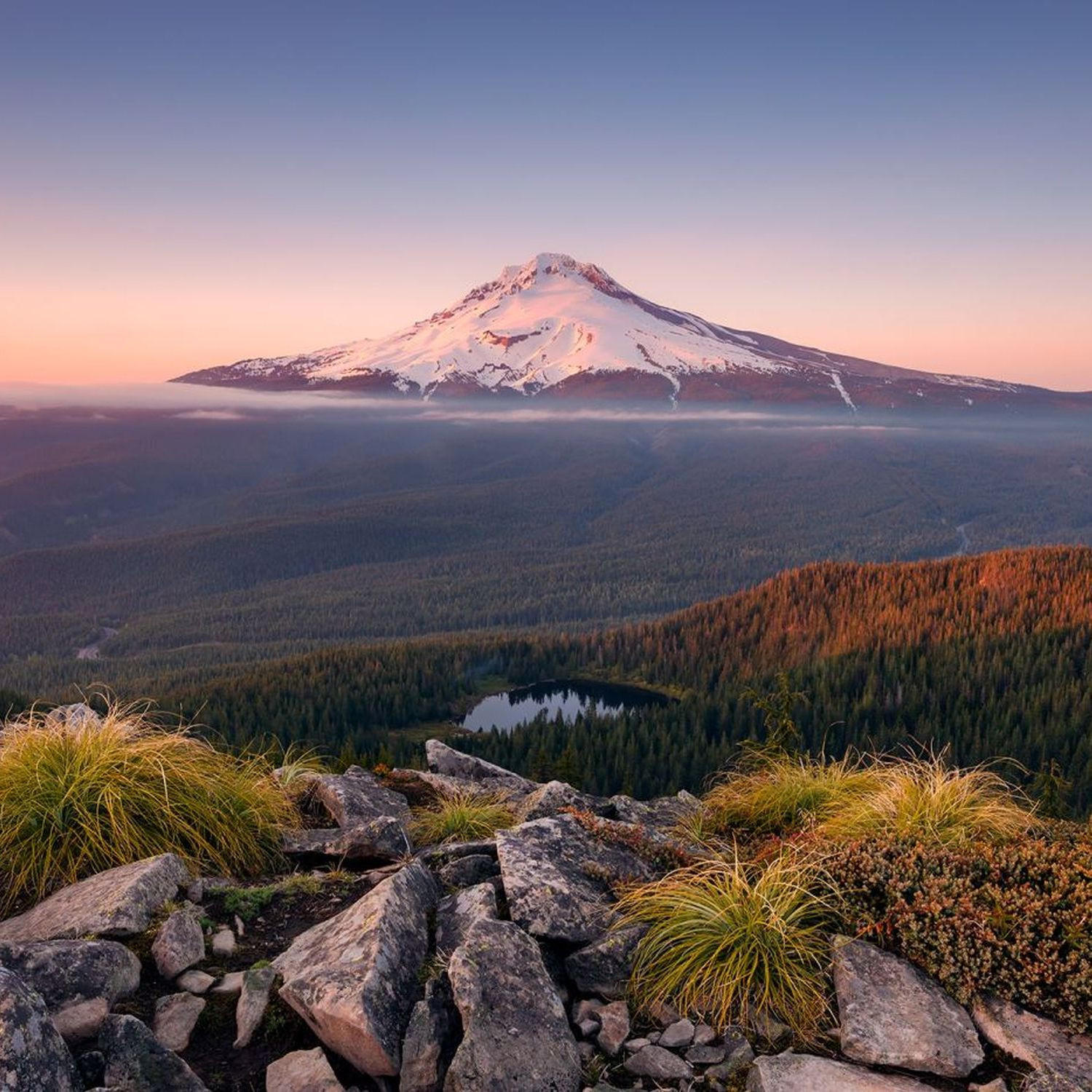 FOTOTAPETE Berglandschaft 450 x 280 cm - Multicolor, Papier (450/280cm) - Sanders & Sanders