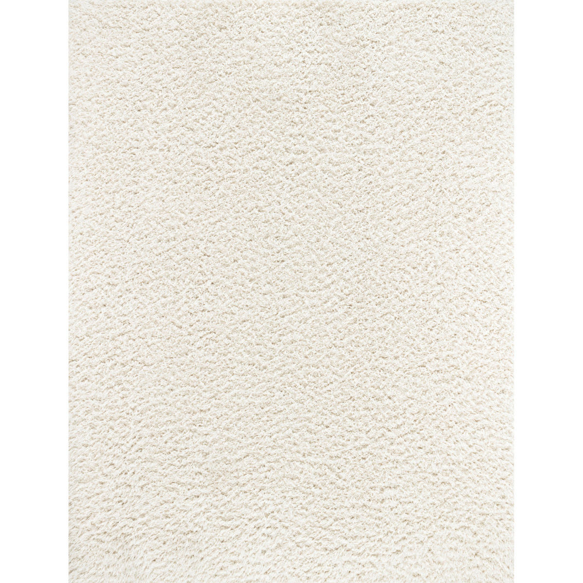 HOCHFLORTEPPICH 160/213 cm Weiß - Weiß, Naturmaterialien/Textil (160/213cm) - LIVABLISS