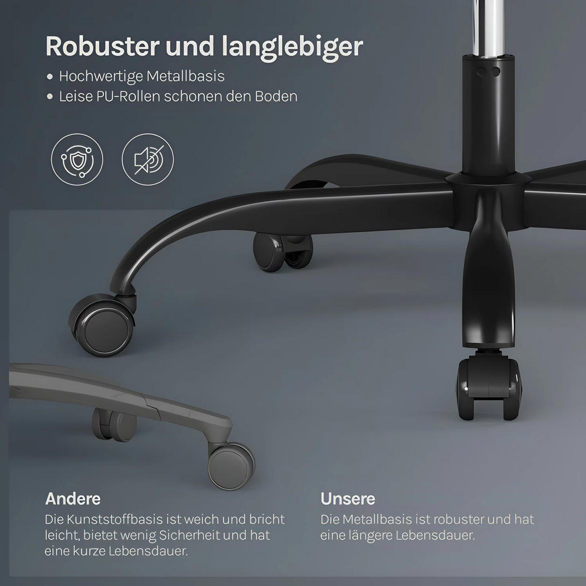 GAMING-STUHL braun mit Rautensteppung, Fußstütze, Nacken- und Lendenkissen, höhenverstellbar - Braun, Leder (54/124/62cm) - BRILVERDE