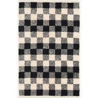 GÄSTETUCH NATURAL KARO 6217 NATUR-SCHWARZ - 39 - Schwarz, Textil (30/50cm) - Cawoe
