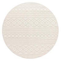 OUTDOORTEPPICH 120/120 cm Cotton 231 - Creme, Textil (120/120cm) - Paco Home