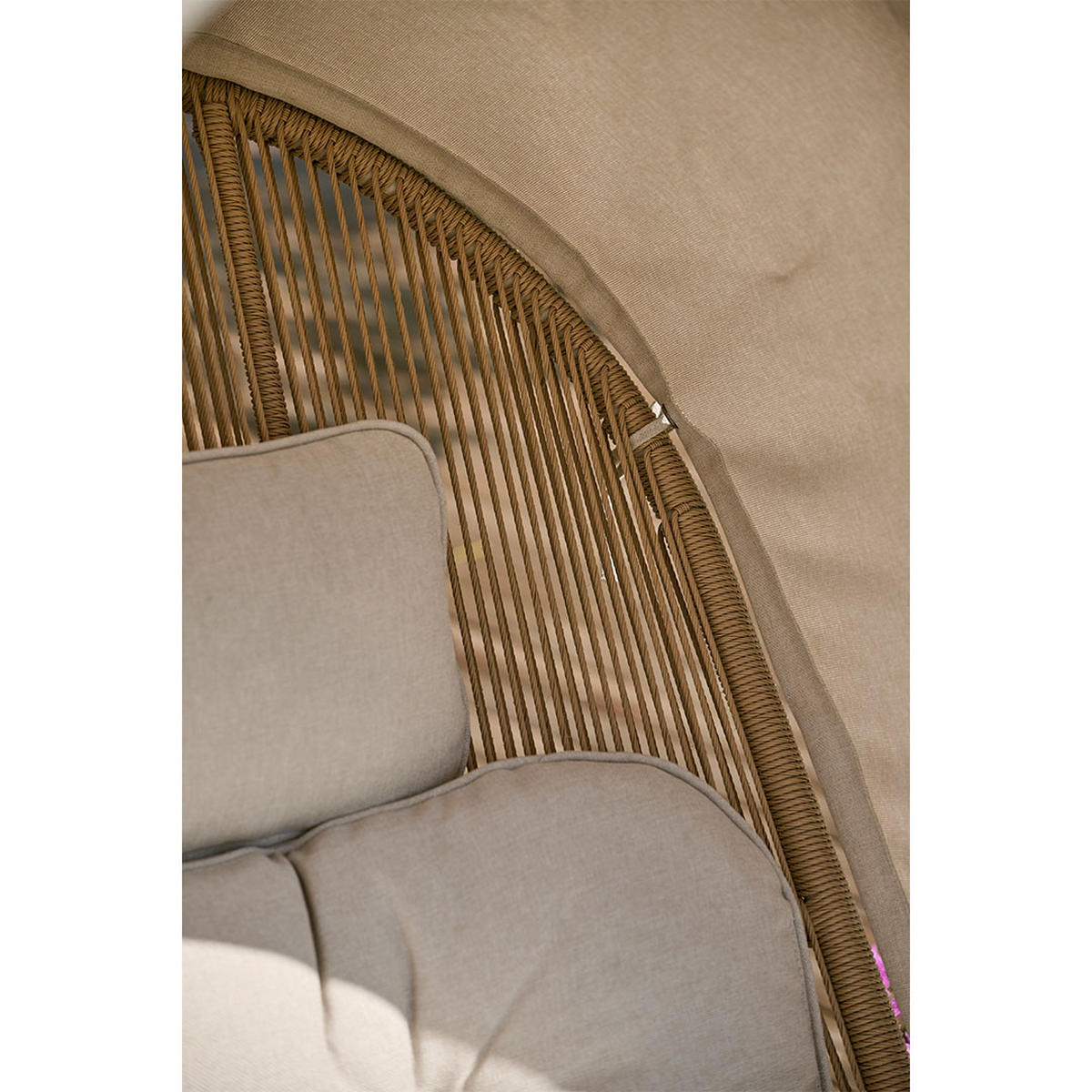 LOUNGESESSEL, Bille, Natur, Rattan, 84 x 114 x 141 cm - Naturfarben, Naturmaterialien (84/141/114cm) - ebuy24