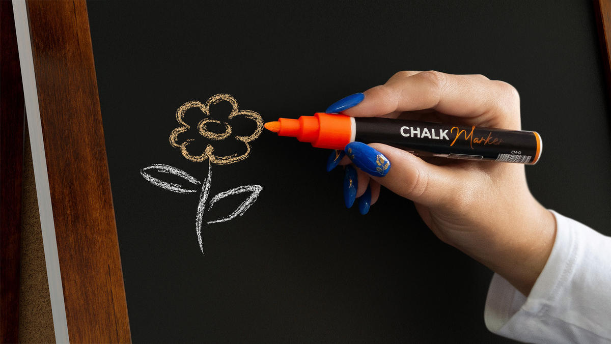 KUNDENSTOPPER - lackierter Holzrahmen 78x44 cm - Braun, Holz (78/44/4cm) - ALLboards