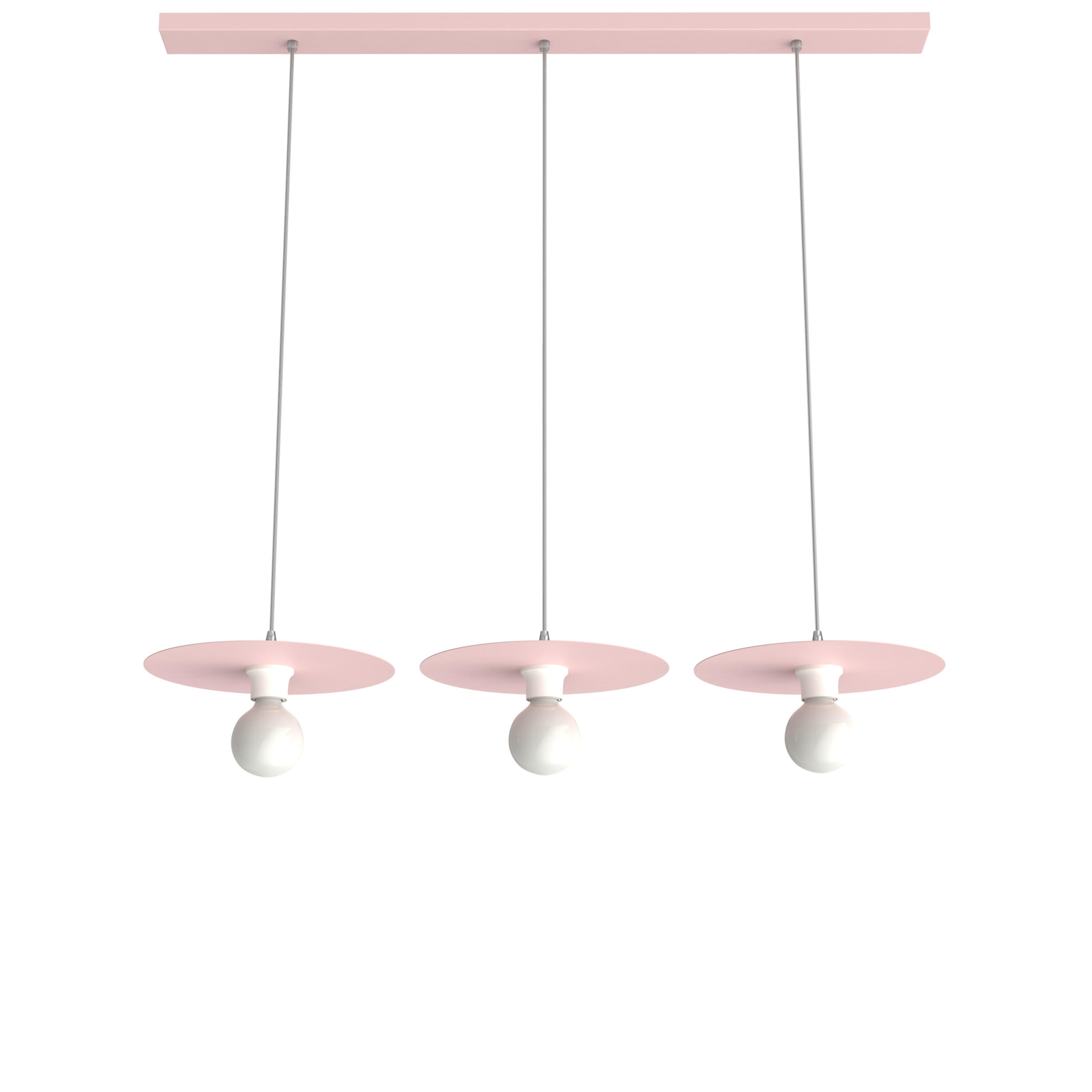 Lumicom Hängeleuchte Pink 30x7x30 cm