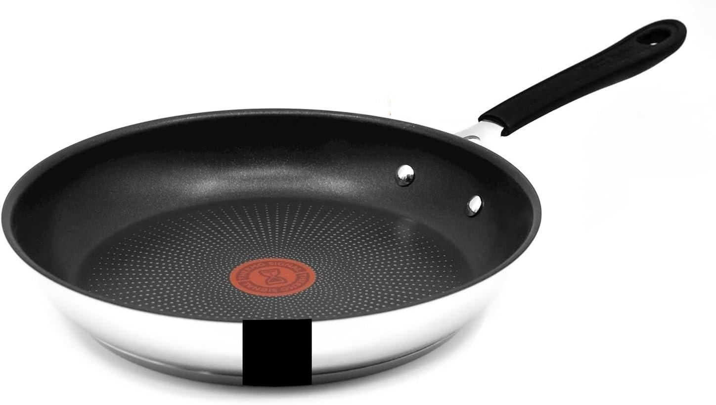 BRATPFANNE E30 Jamie Oliver Silber 26cm - Silberfarben, Keramik/Metall (26cm) - Tefal