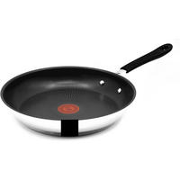 BRATPFANNE E30 Jamie Oliver Silber 26cm - Silberfarben, Keramik/Metall (26cm) - Tefal