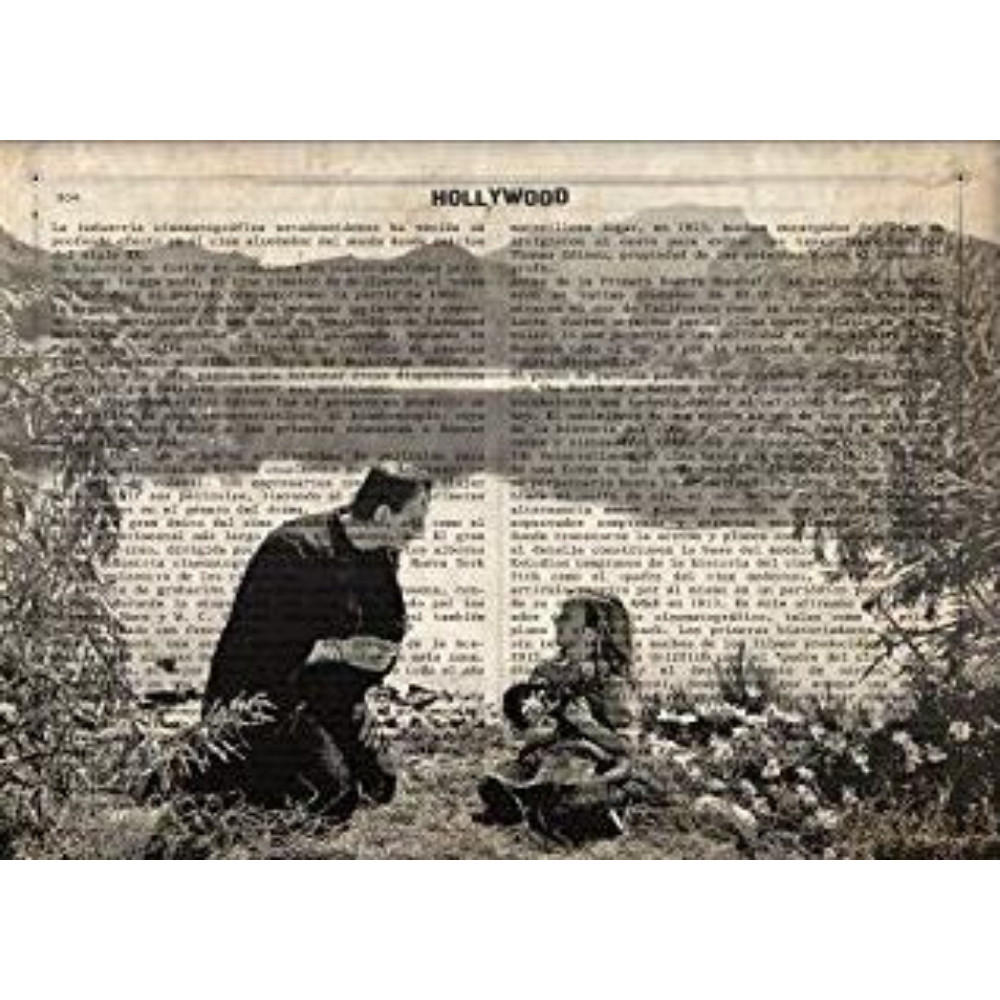 POSTER Die Katze Auf Dem Heißen Blechdach A4 Schwarzer Rahmen - Schwarz, Papier (29.7/5/21cm) - Nacnic