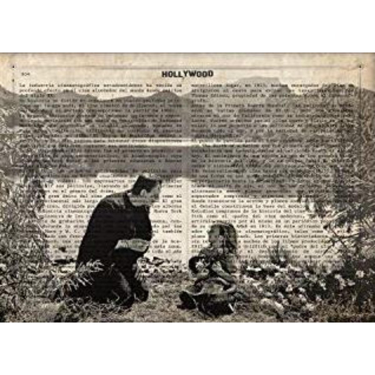 POSTER Die Katze Auf Dem Heißen Blechdach A4 Schwarzer Rahmen - Schwarz, Papier (29.7/5/21cm) - Nacnic