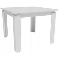 COUCHTISH CR3-STERN-55 Weiß 55/55/43 cm - Weiß, Holzwerkstoff (55/55/43cm)