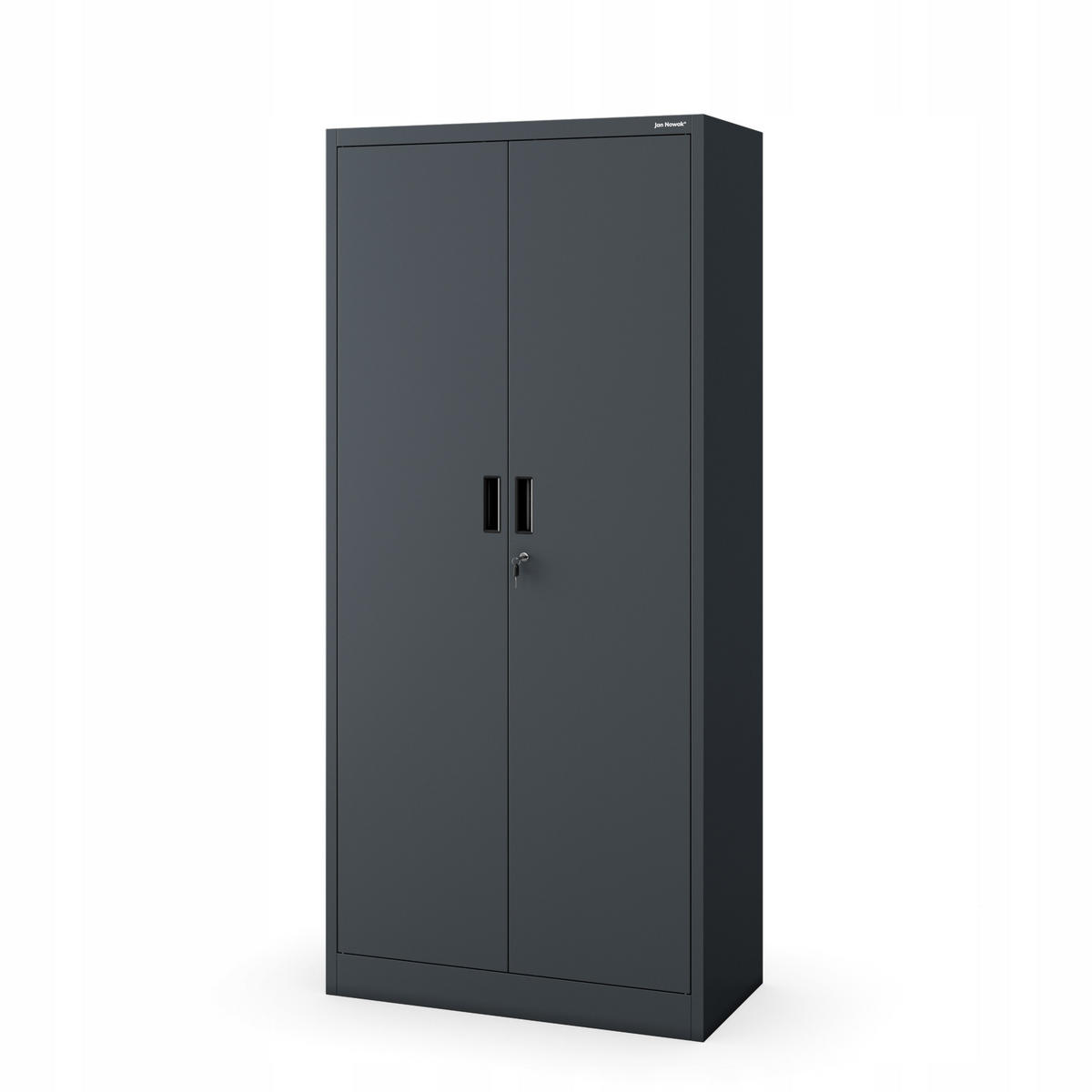 AKTENSCHRANK Jan Compact - Anthrazit, Metall (80/175/40cm) - Jan Nowak